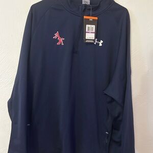 NWT Under Armour Auburn Tigers Men’s XXL 1/4 Zip Pullover Jacket